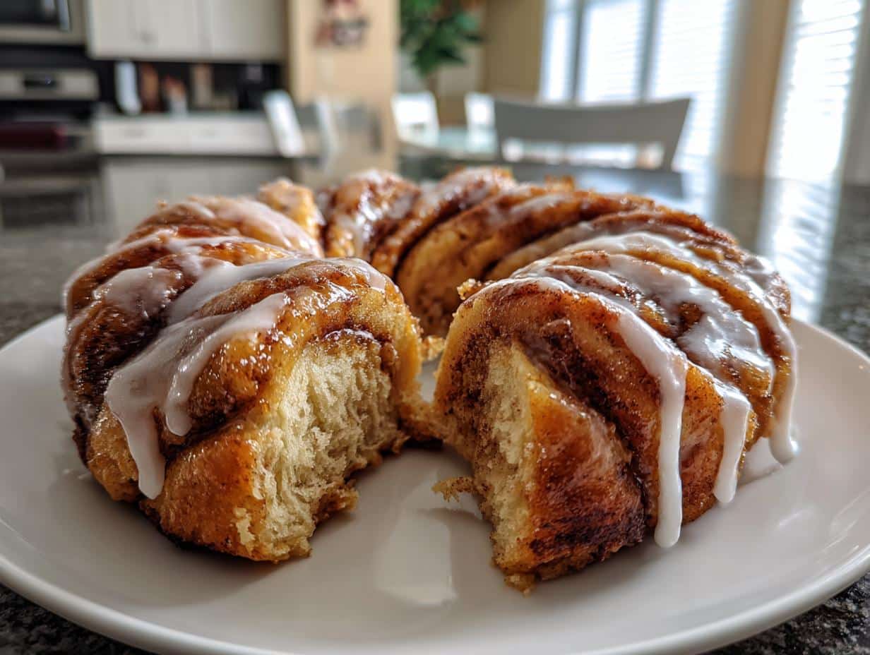 Elevate Brunch with a Cinnamon Roll Biscuit Wreath